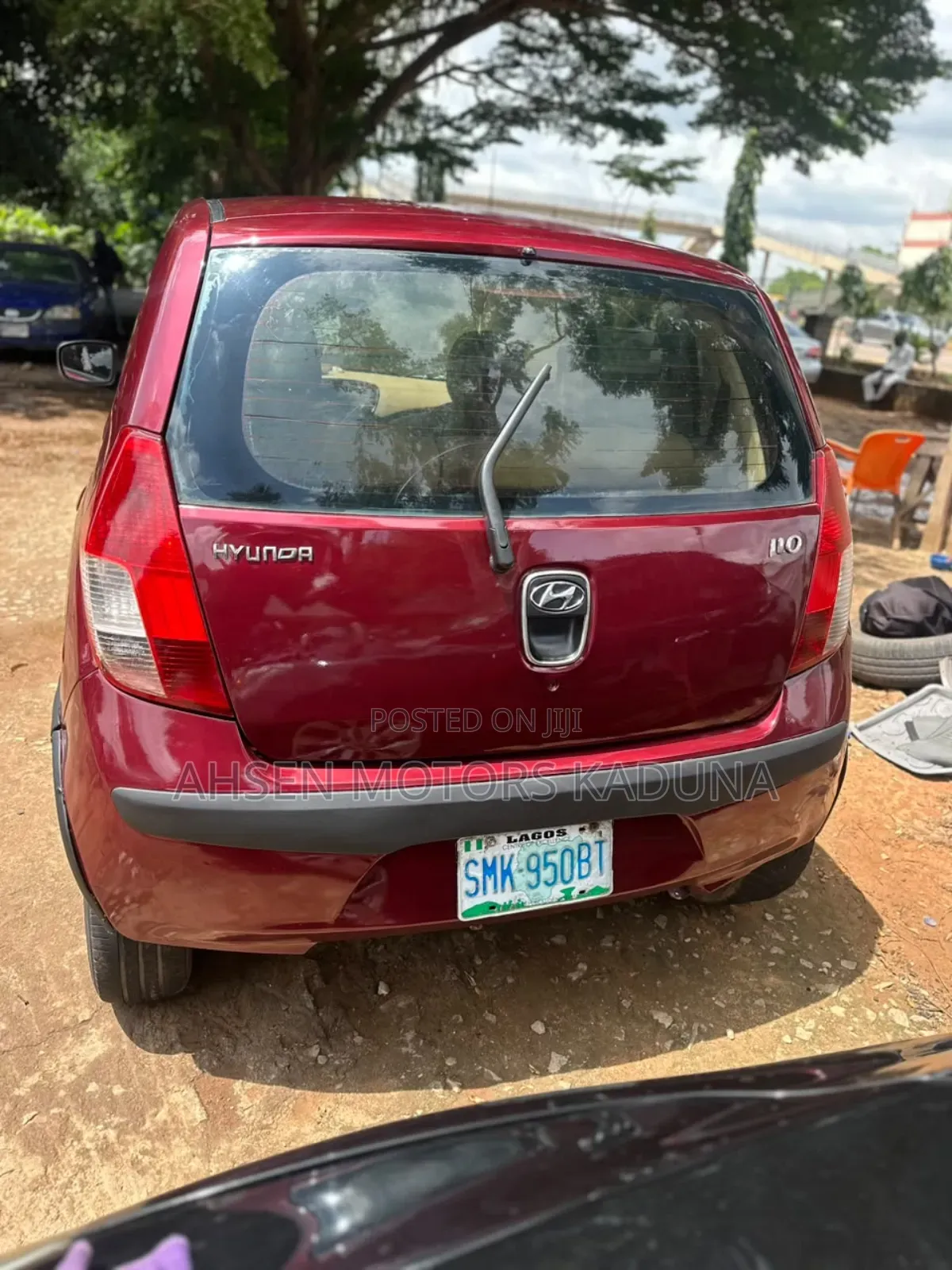 Hyundai I10 2007 Maroon