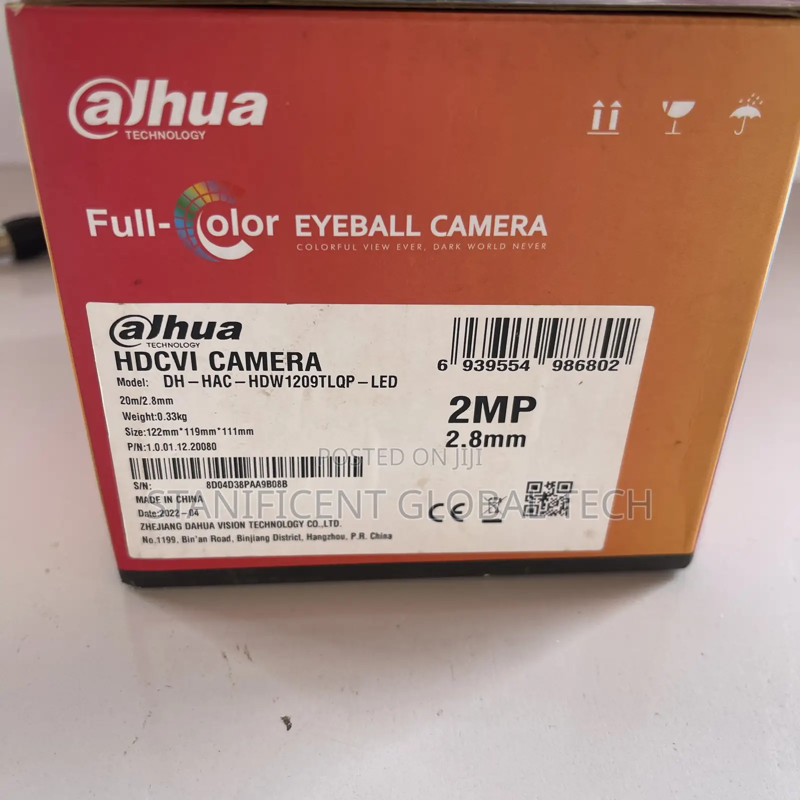 Dahua 2mp 1080p Indoor Full Colour Non-Audio Camera