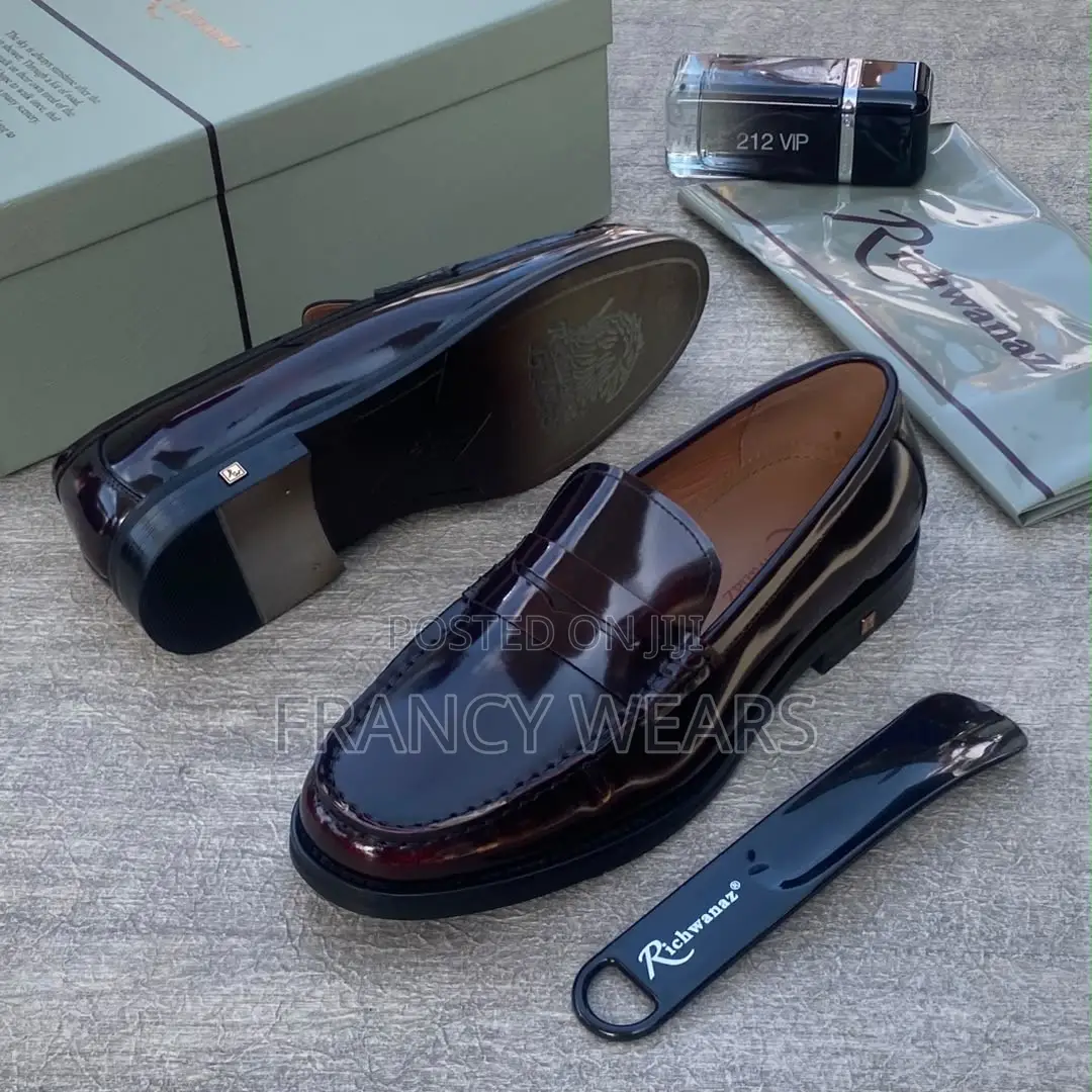 Premium Men’s Patent Leather Loafers