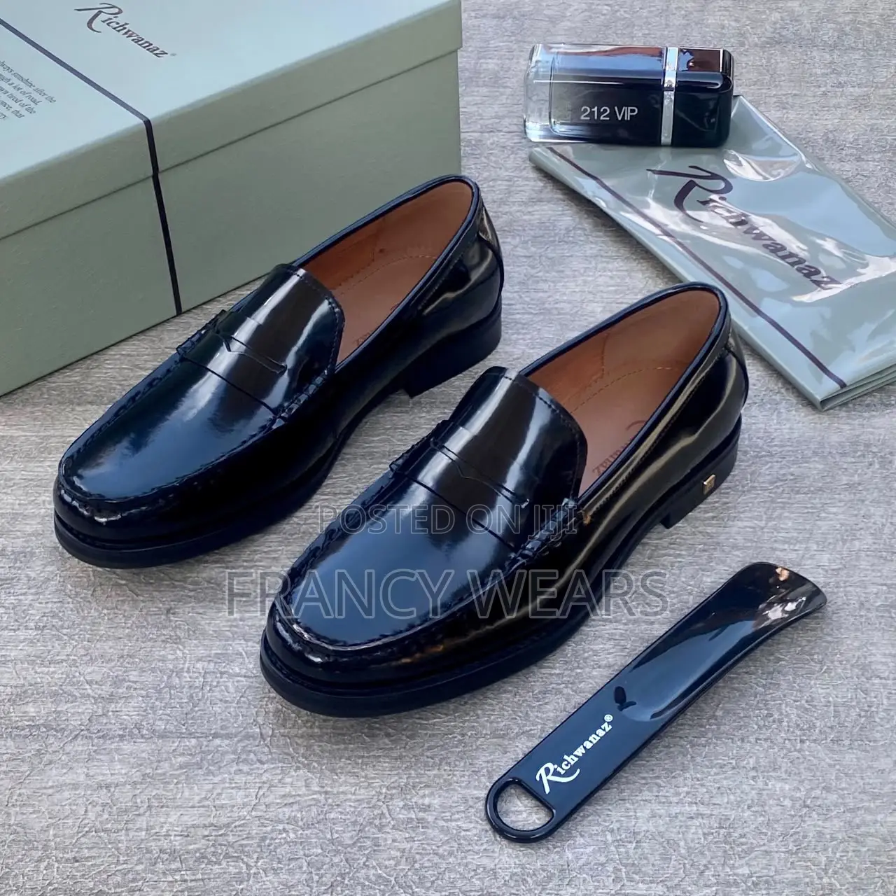 Premium Men’s Patent Leather Loafers