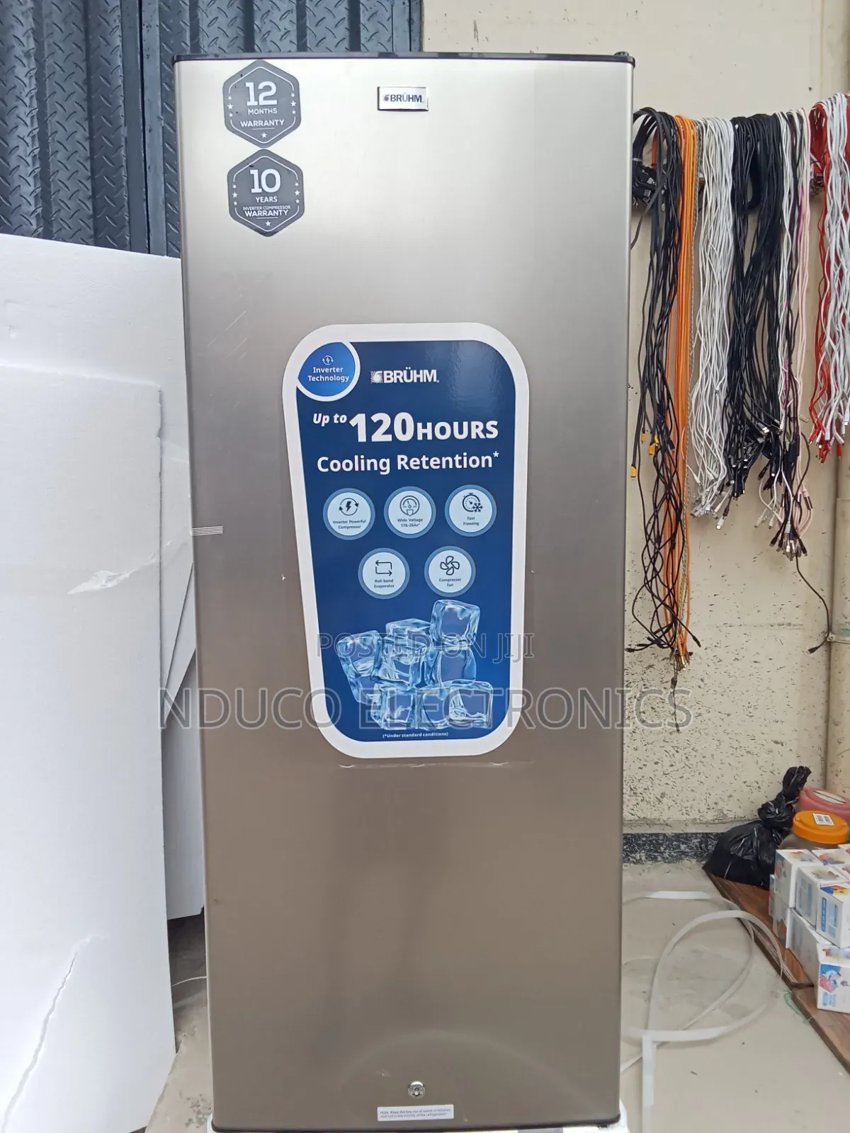 The Original Bruhm Inverter 7steps Uprights Freezer