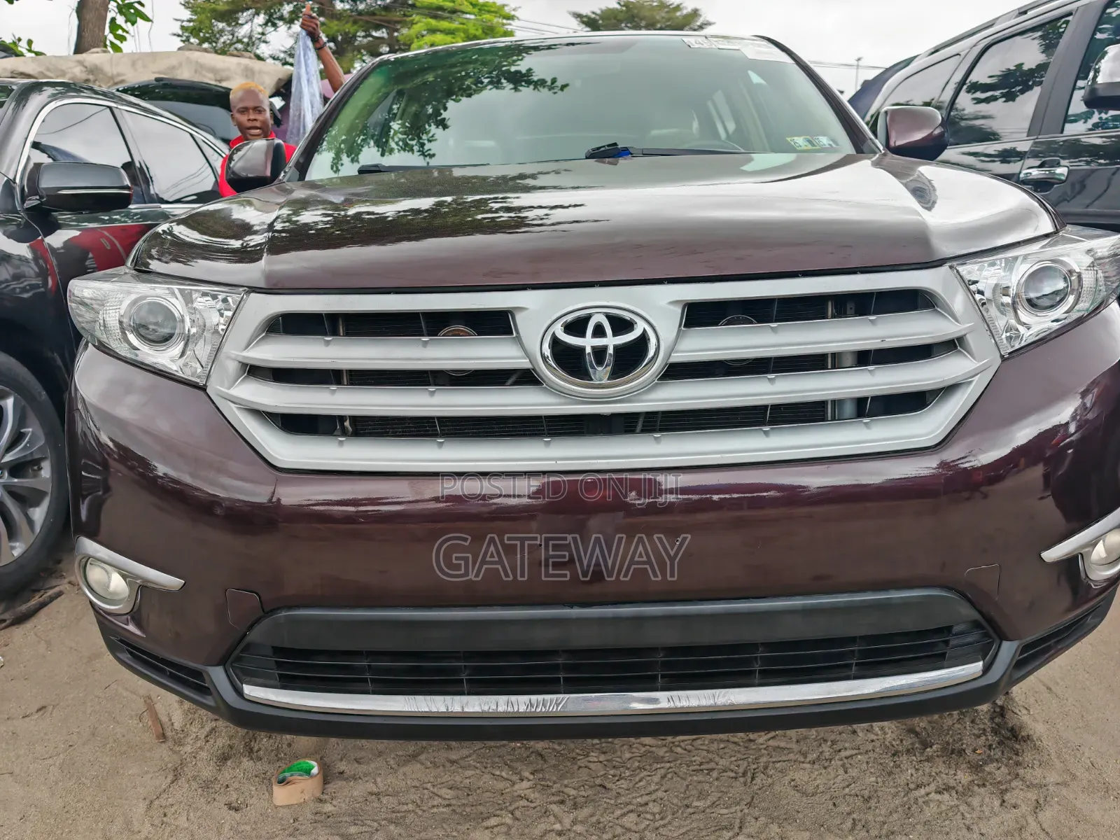 Toyota Highlander 2013 Burgundy