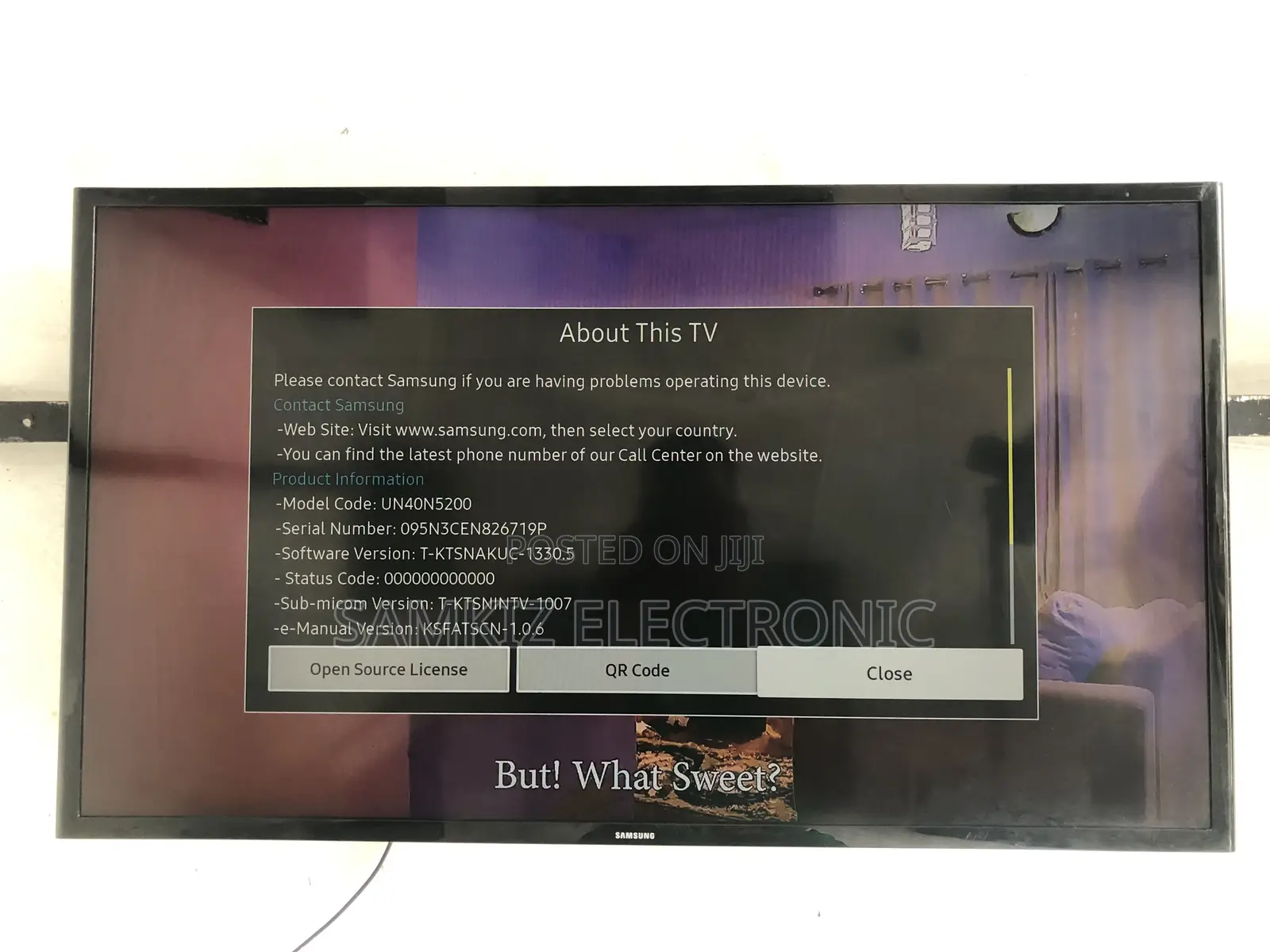 Samsung 40 Inch Full Smart Qled TV