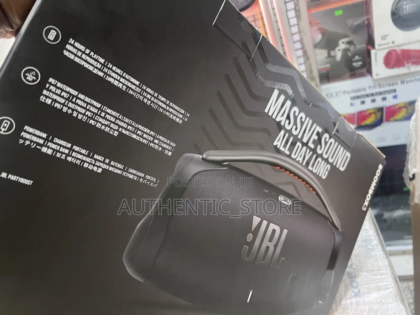 JBL Boombox 3 Bluetooth Speaker