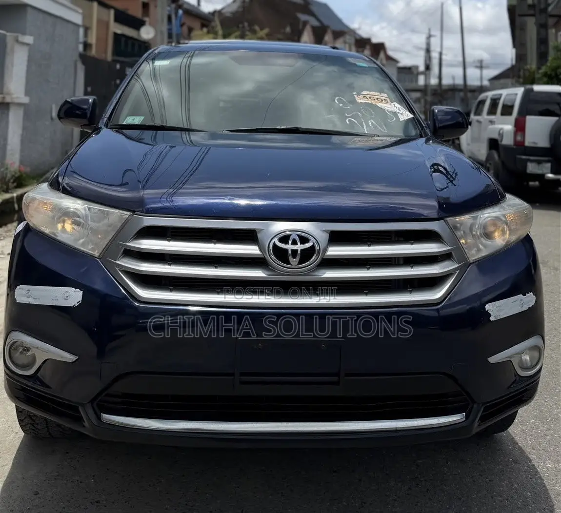 Toyota Highlander 2013 Blue