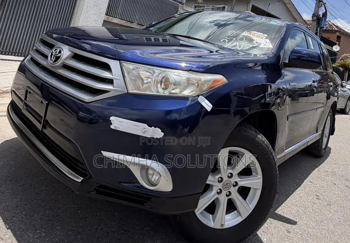 Toyota Highlander 2013 Blue