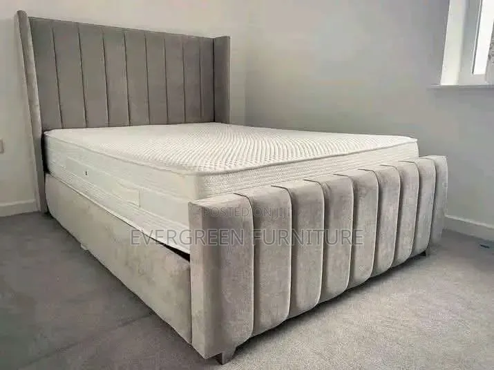 Beautiful Padded Headboard Bedframe