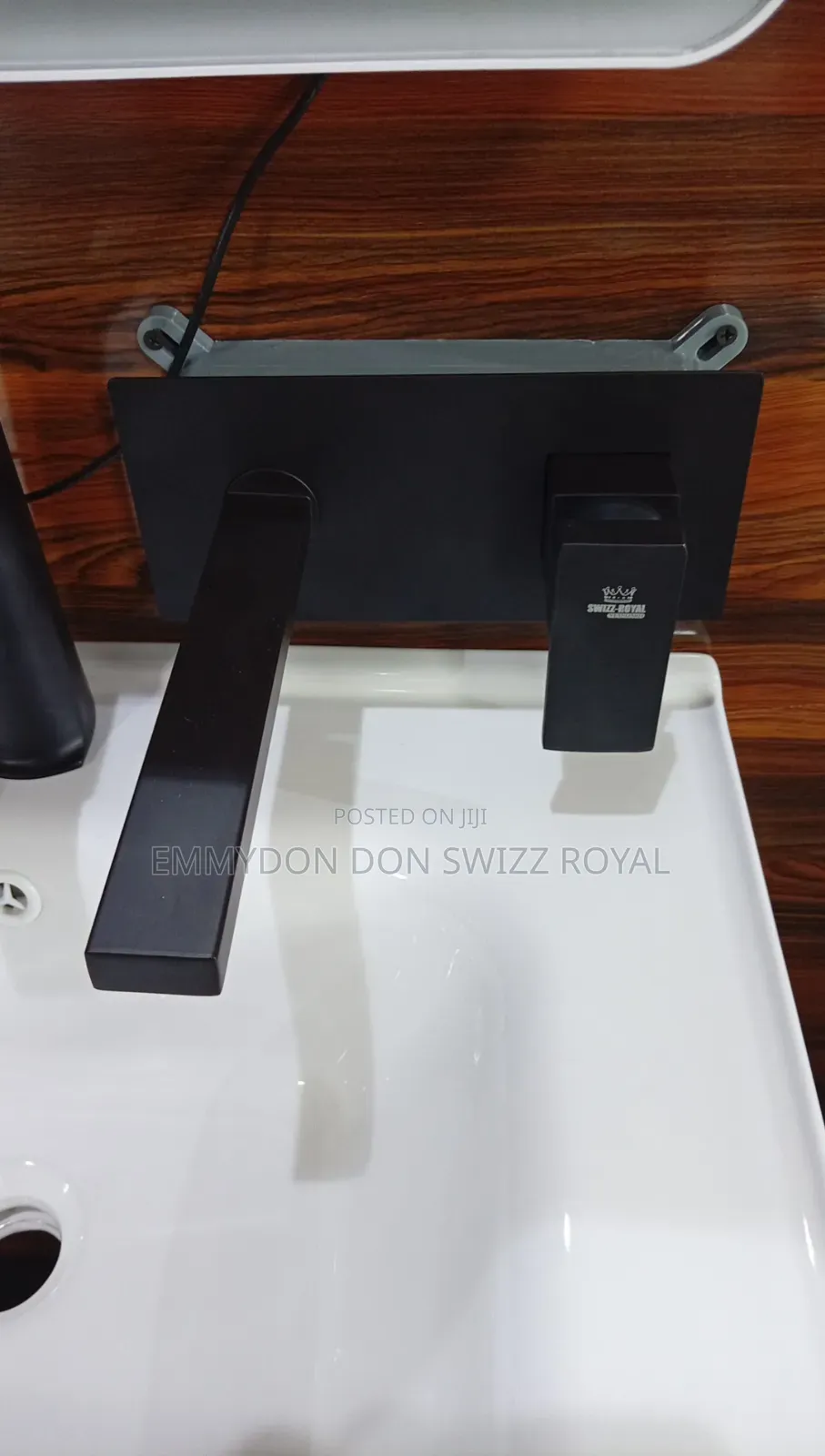 Conduit Mixer Tap Black