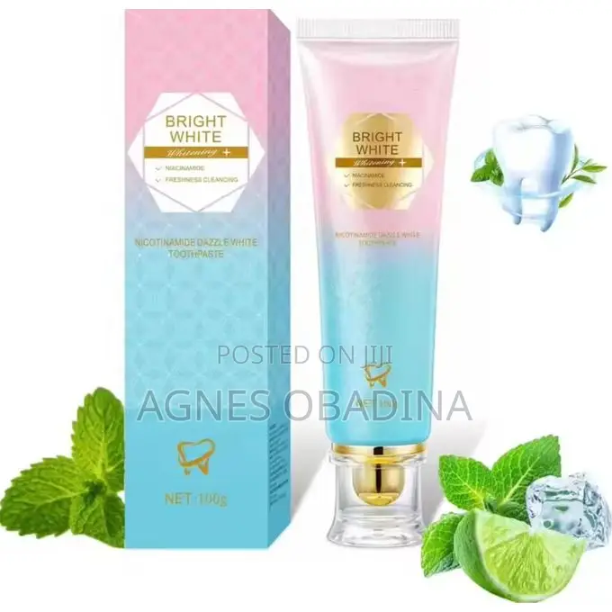 Niacinamide Toothpaste Intensive Whitens Protects