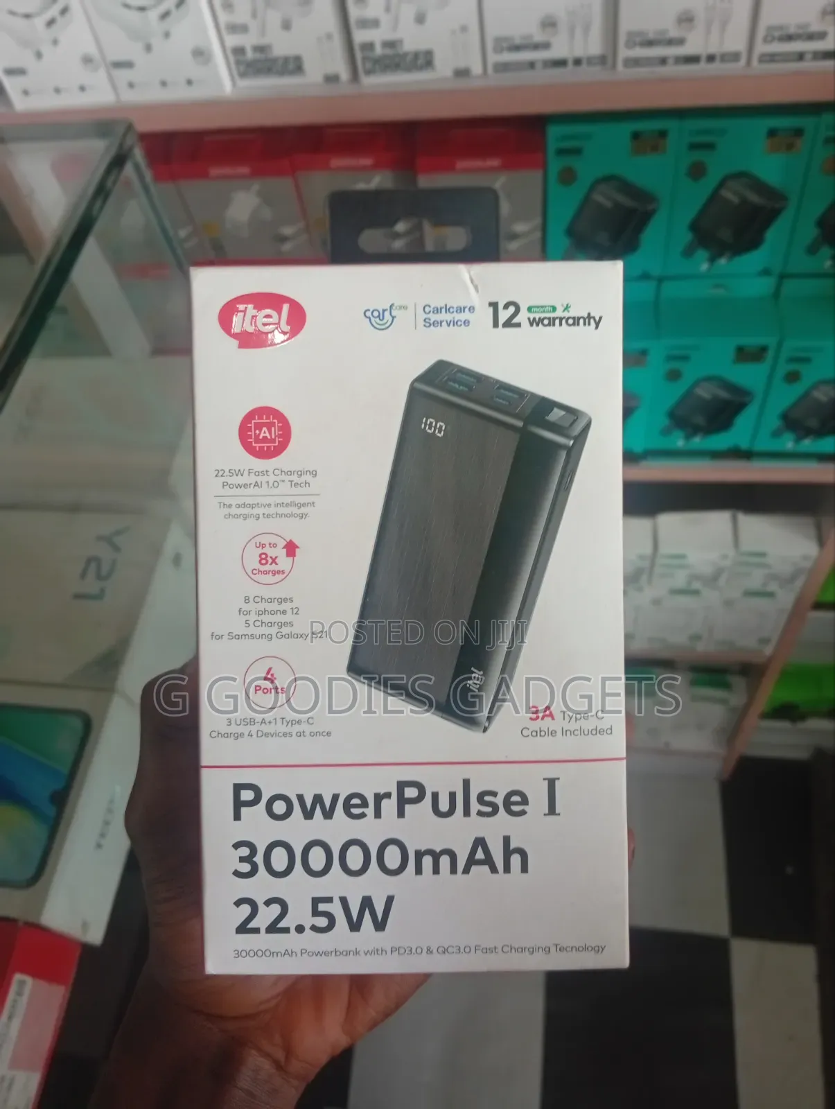 Itel 30000 Mah Power Bank