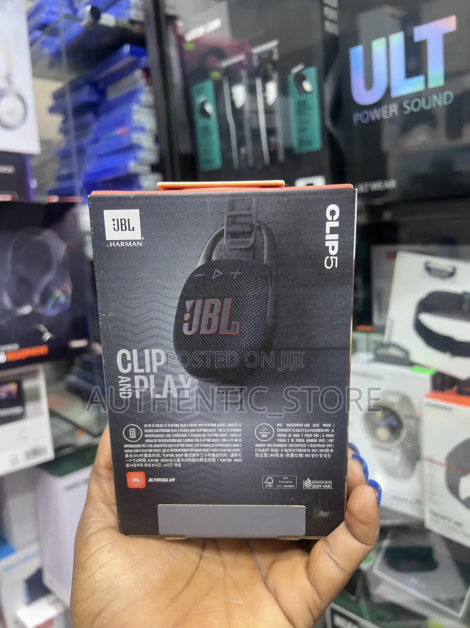JBL Clip 5 Bluetooth Speaker