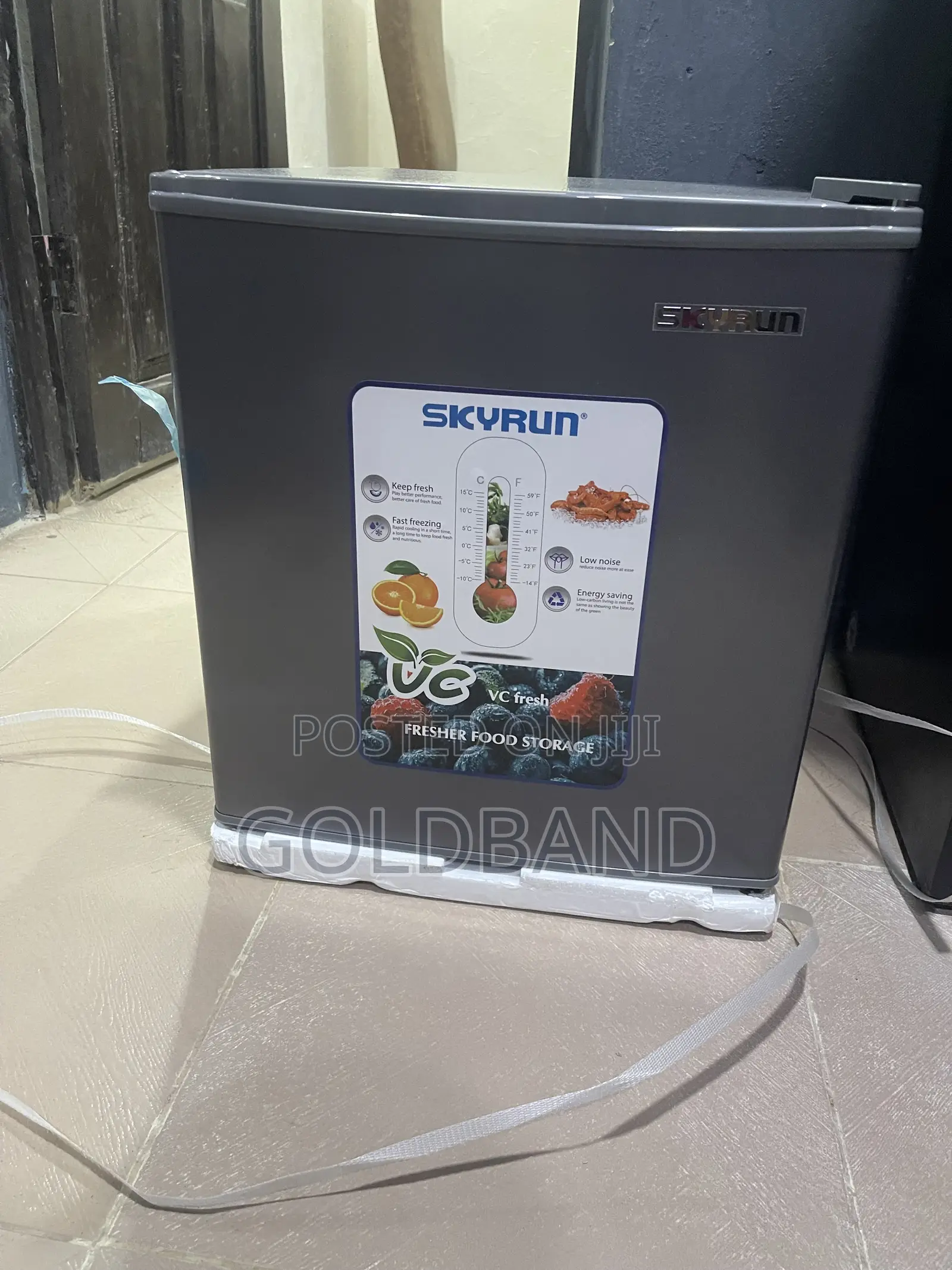 Skyrun 48L Mini Fridge for Bedroom Office