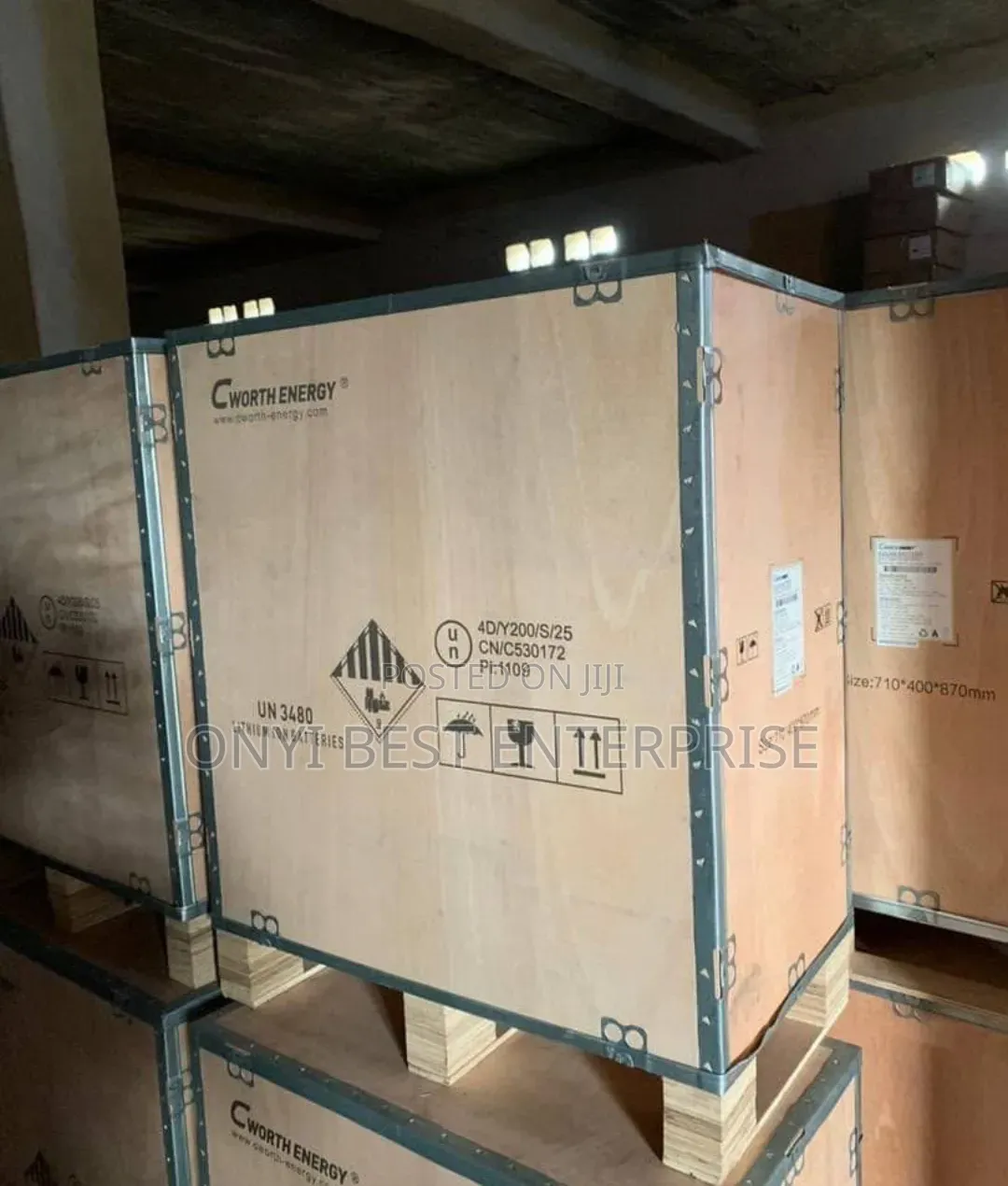 16kwh Cworth Lithium Ion Battery All in One