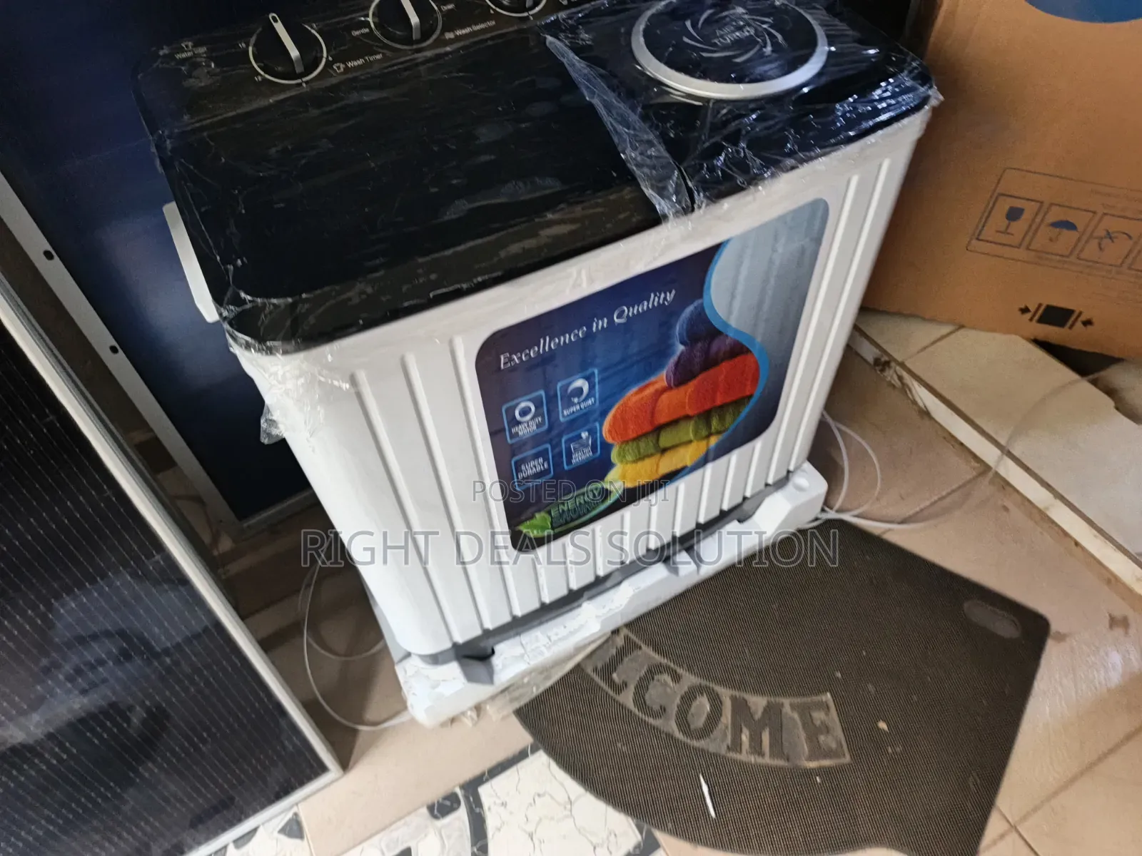 7KG Skyrun Semi-Auto Twin Washer – Smart Laundry Investment