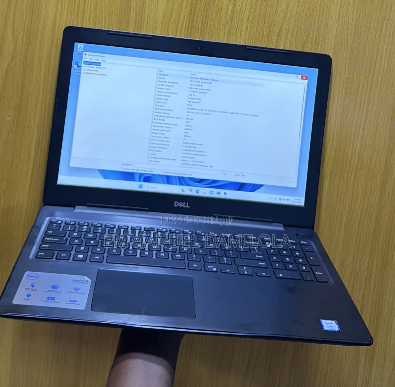 Laptop Dell Inspiron 15 7570 16GB Intel Core i3 SSD 128GB