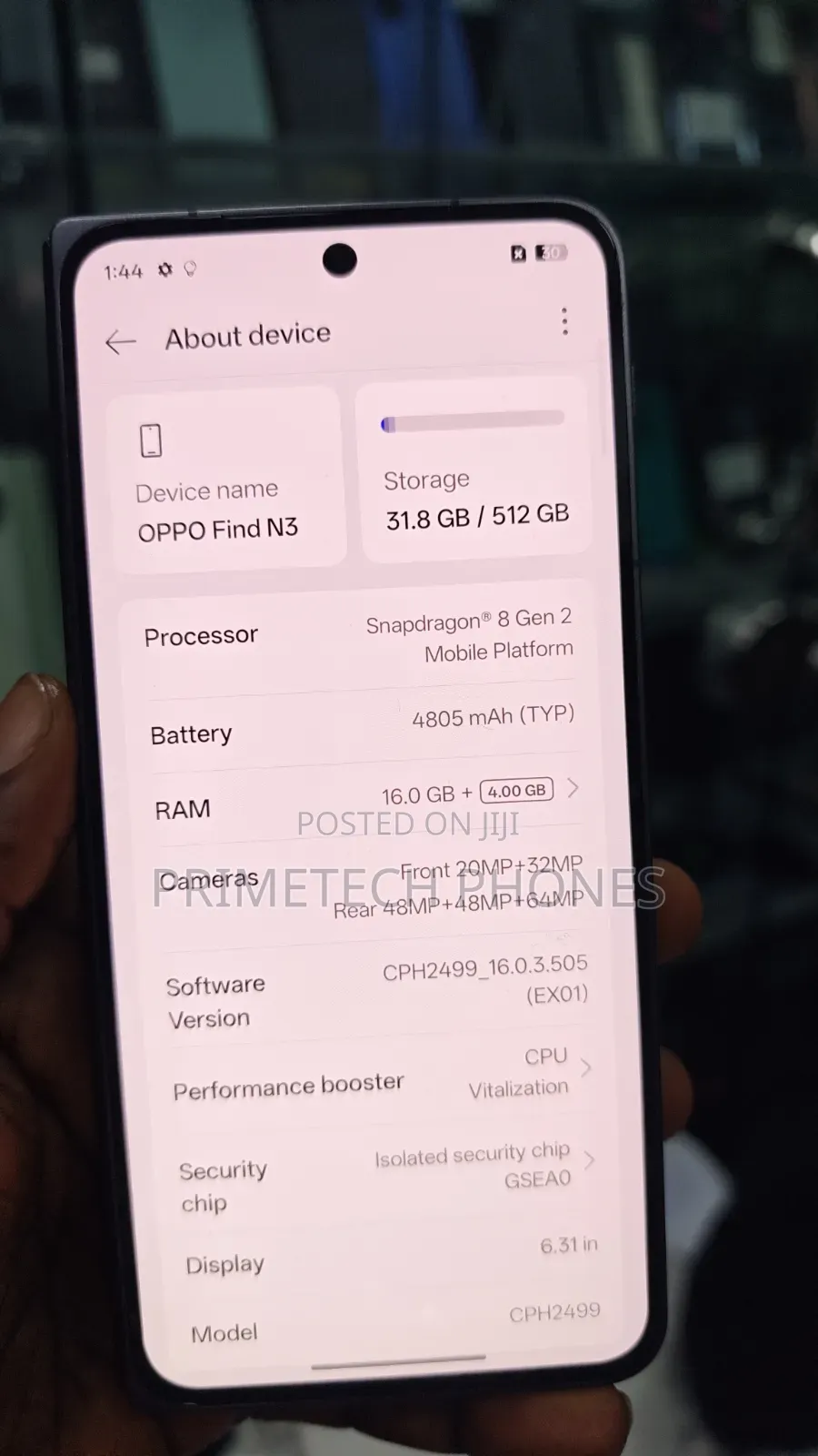 Oppo Find N3 512 GB Black