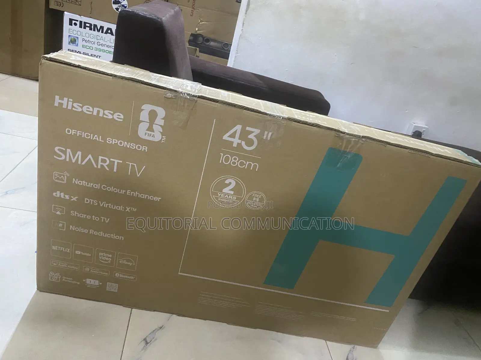 Brand New Hisense 43 Inch Smart TV