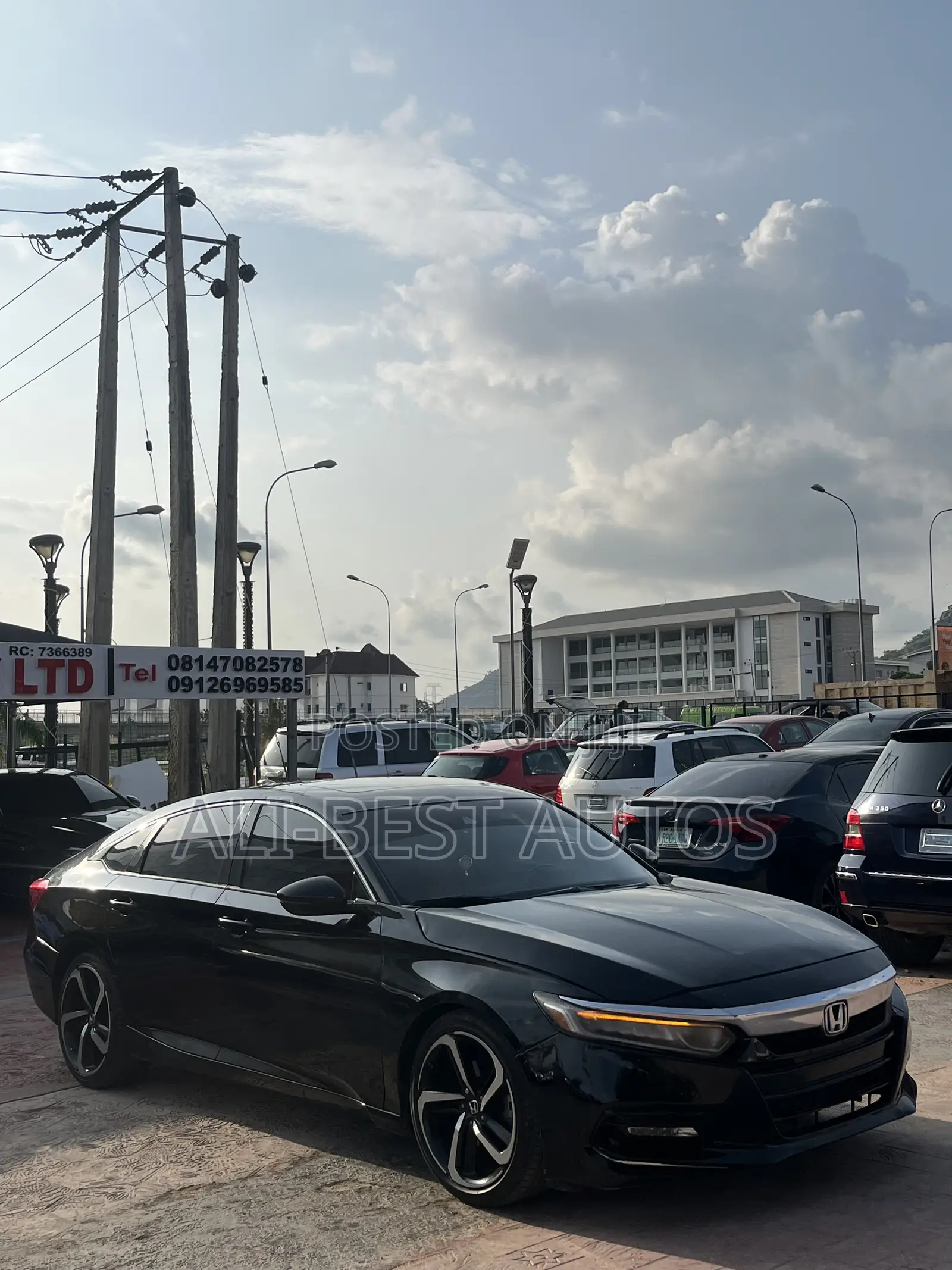 Honda Accord 2018 Black