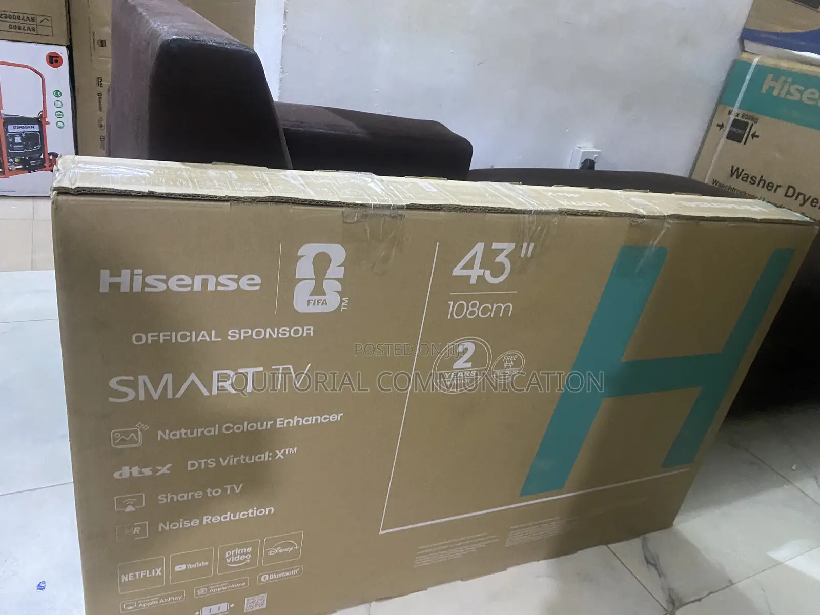 Hisense 43Q50SAVT 43 Inch LED Smart TV