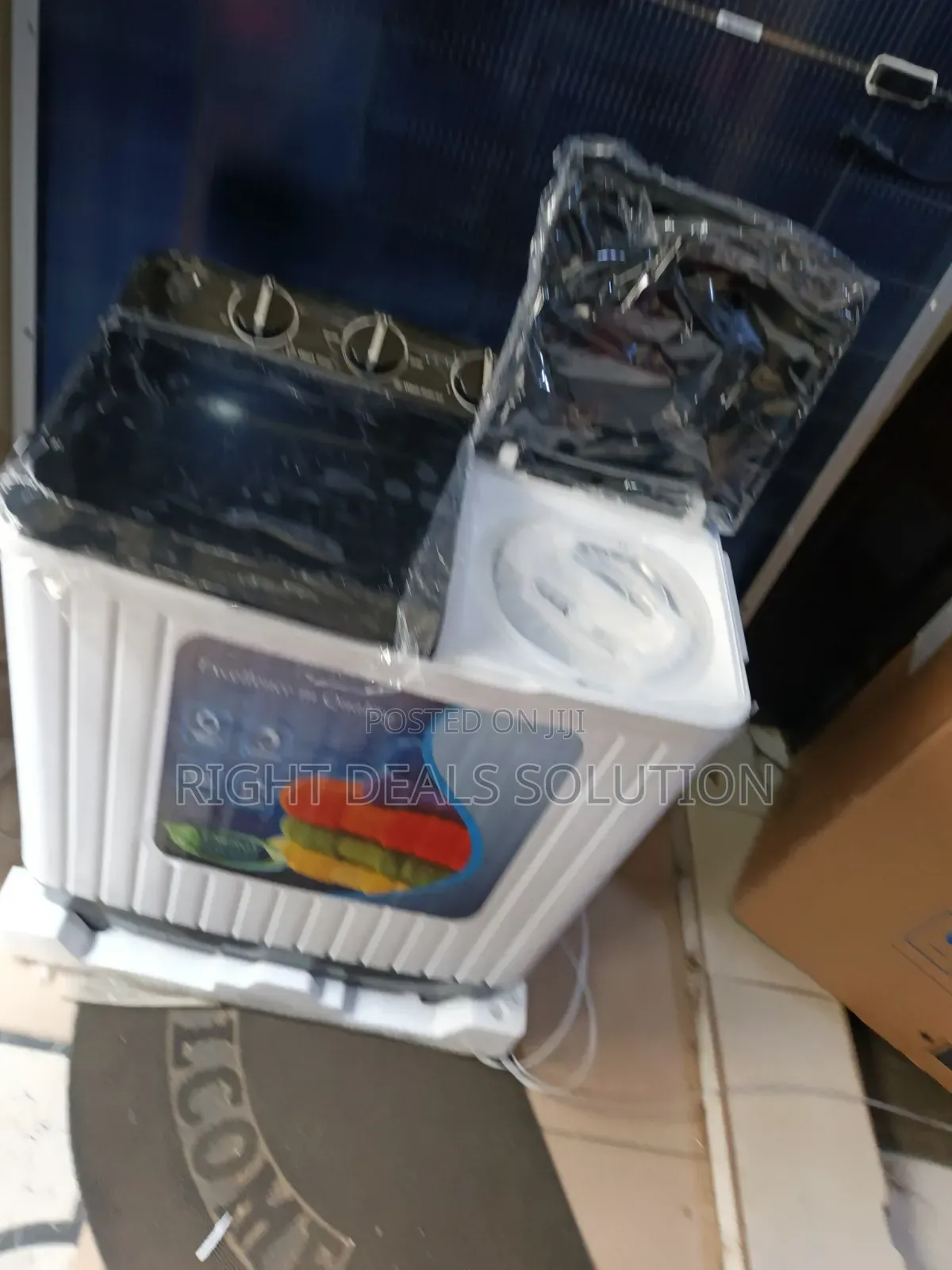 7KG Skyrun Twin Tub Washer – Strong Washing Performance