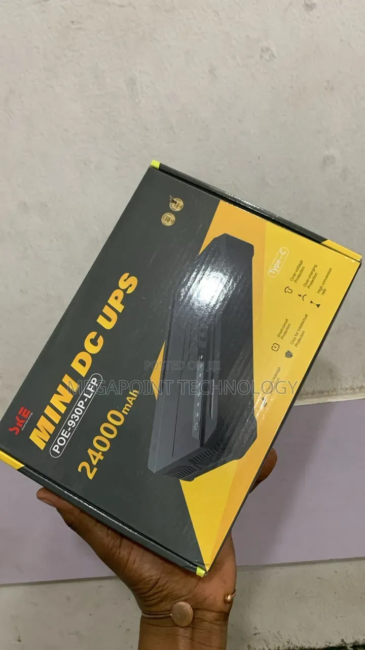 Ske 24,000mah Mini Ups Powerbank for Router, Phones and Electronics