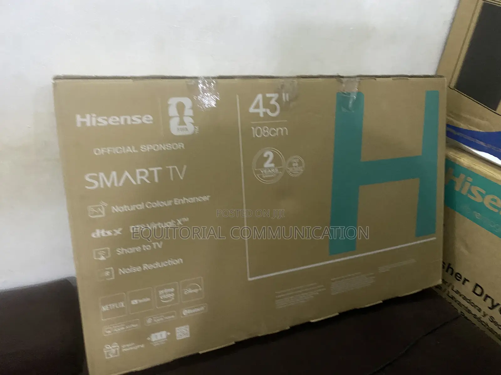 Hisense 43 Inch Slim Smart TV