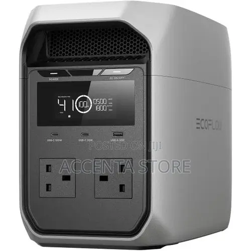EcoFlow DELTA 3 Classic Power Station – 1800W | Solar Generator