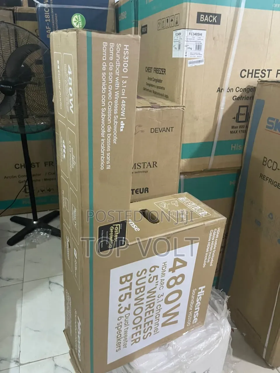 Hisense 480W Premium Soundbar System