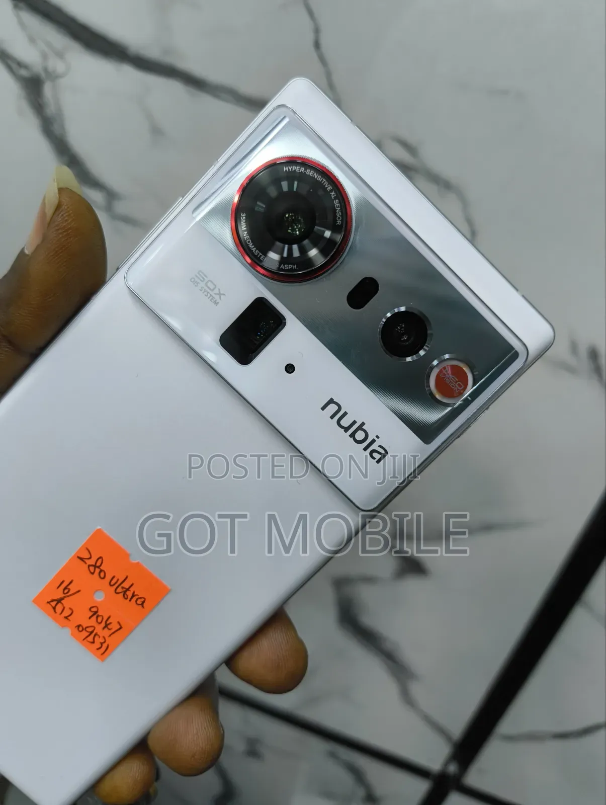 ZTE nubia Z80 Ultra 5G 512 GB White