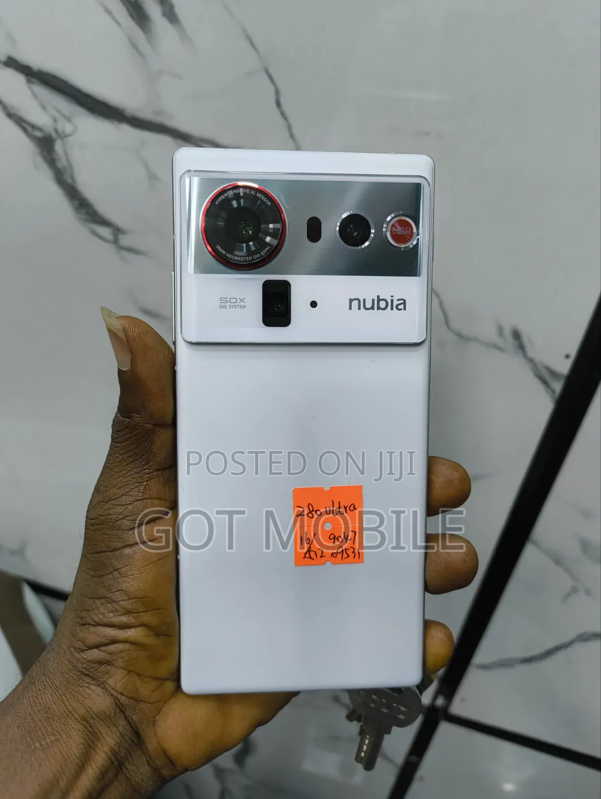 ZTE nubia Z80 Ultra 5G 512 GB White