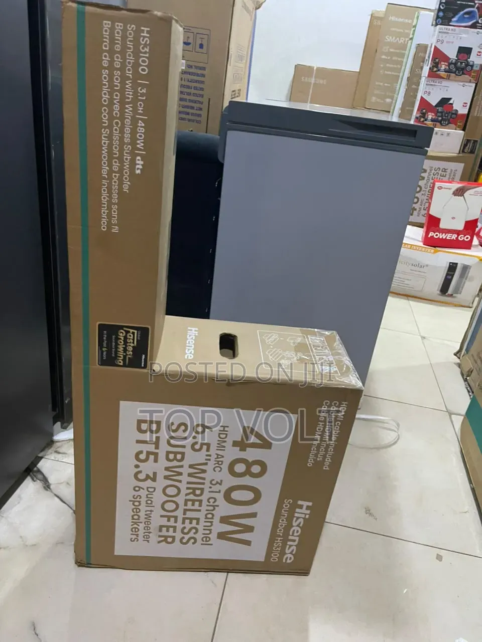 Hisense 480W Bass Boost Soundbar