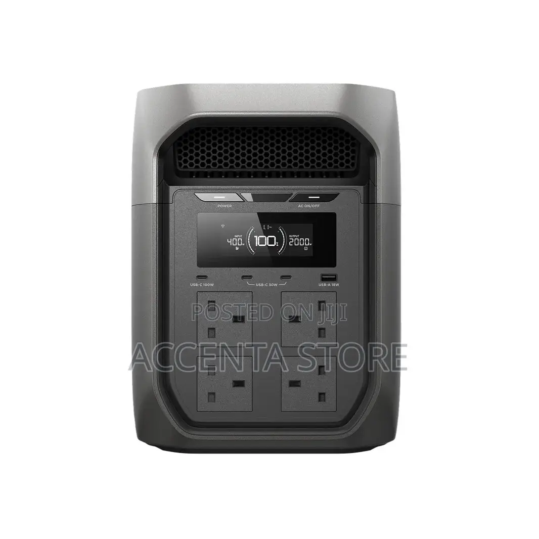 EcoFlow DELTA 3 Max Power Station – 2400W, 2048WH