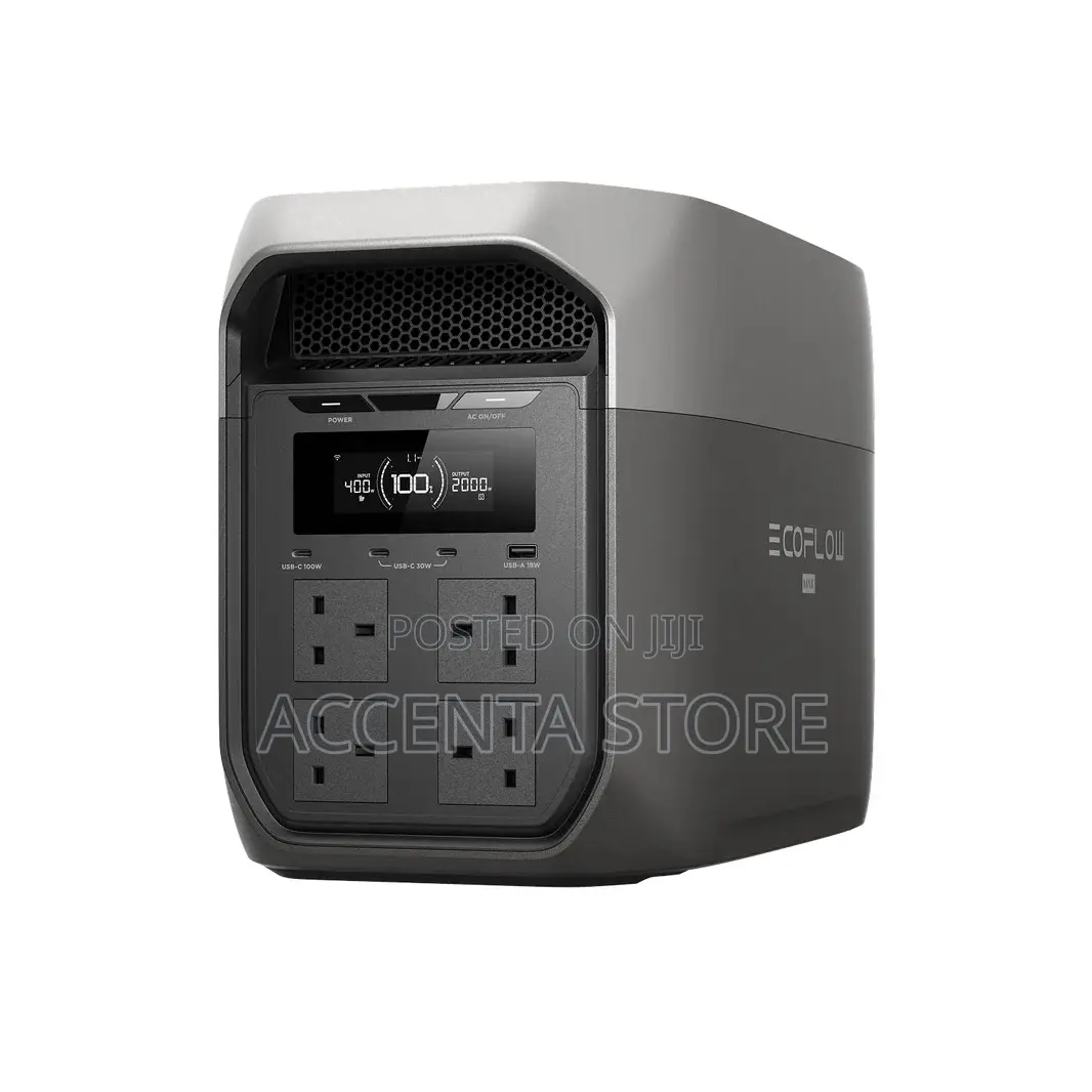 EcoFlow DELTA 3 Max Power Station – 2400W, 2048WH