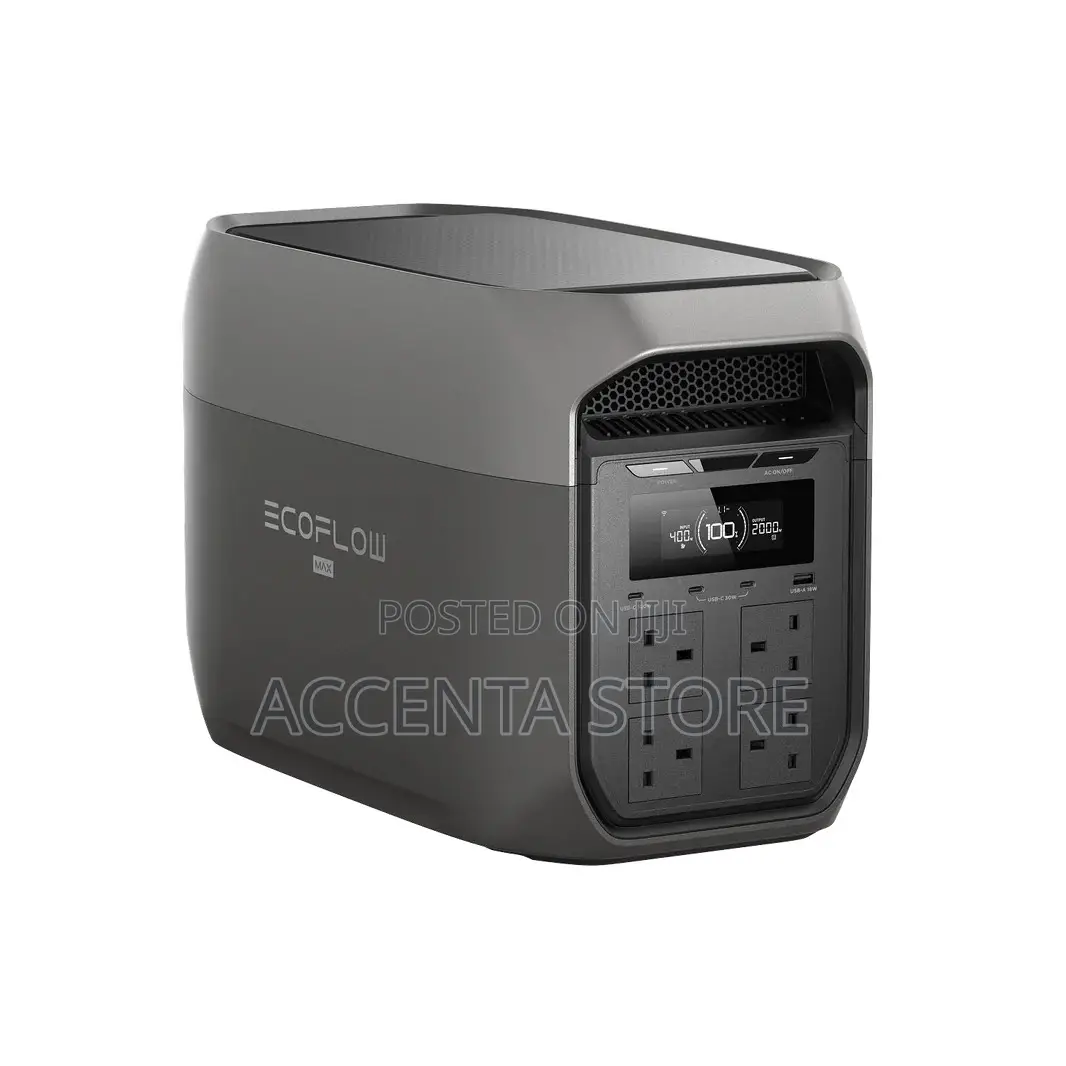 EcoFlow DELTA 3 Max Power Station – 2400W, 2048WH
