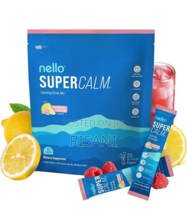Nello Super Calm Drink Mix - Lemon Focus and Relaxation Support