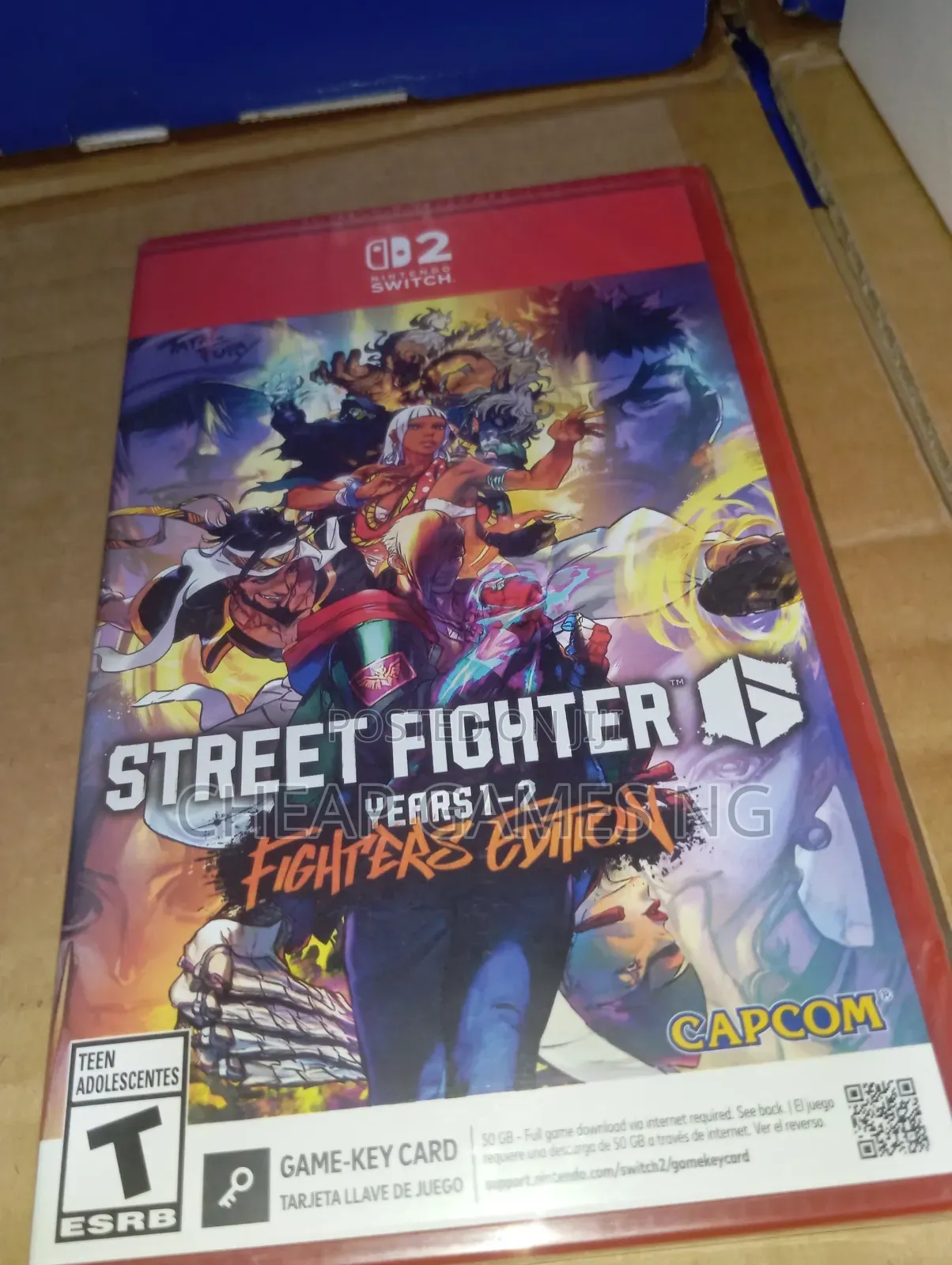 Nintendo Switch 2 Street Fighter 6 Years 1-2 Fighters Edition
