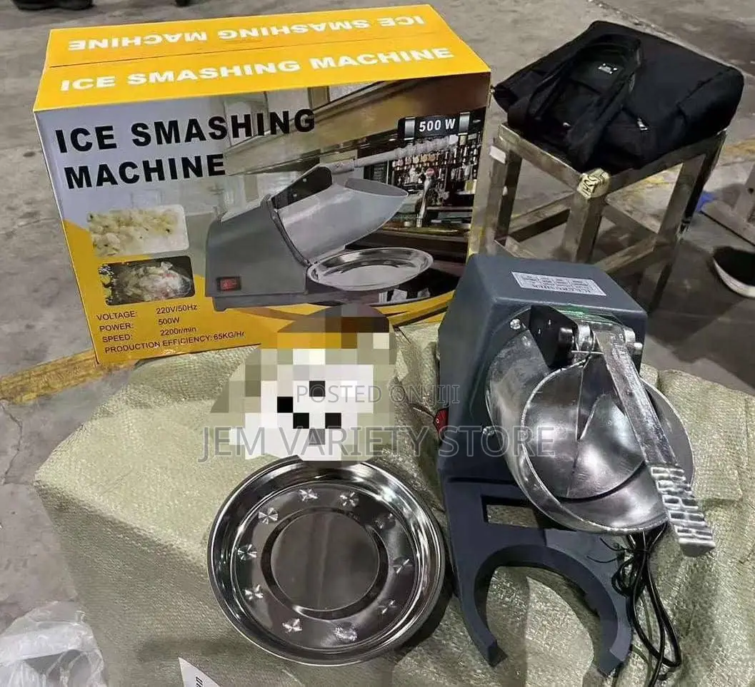 Low Noise Stainless Steel (500w) Electric Ice Crusher Machine -