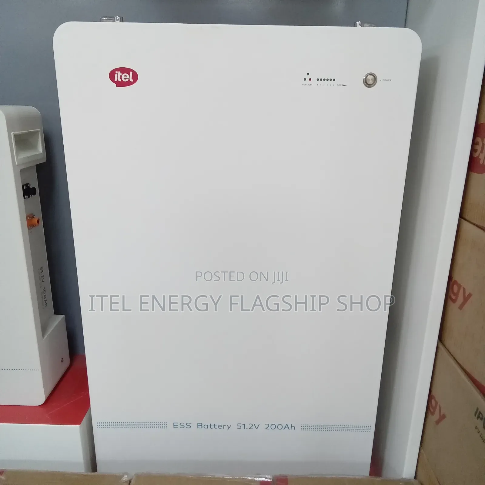Ip54+ Itel 6kw Inverter + 48v + 1 Phase and Itel 10kwh + 48v + 200ah