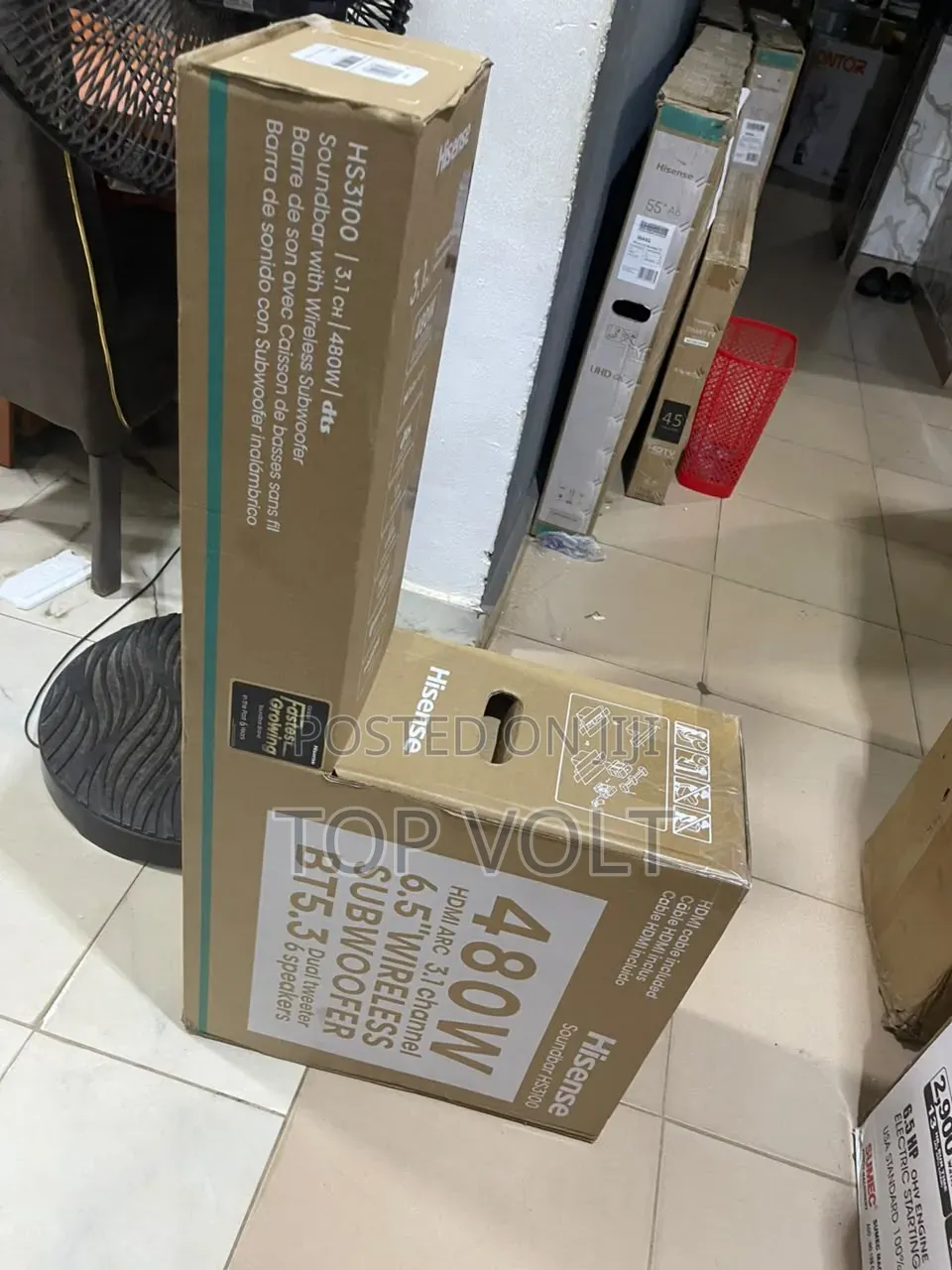Hisense 480W Home Audio Soundbar