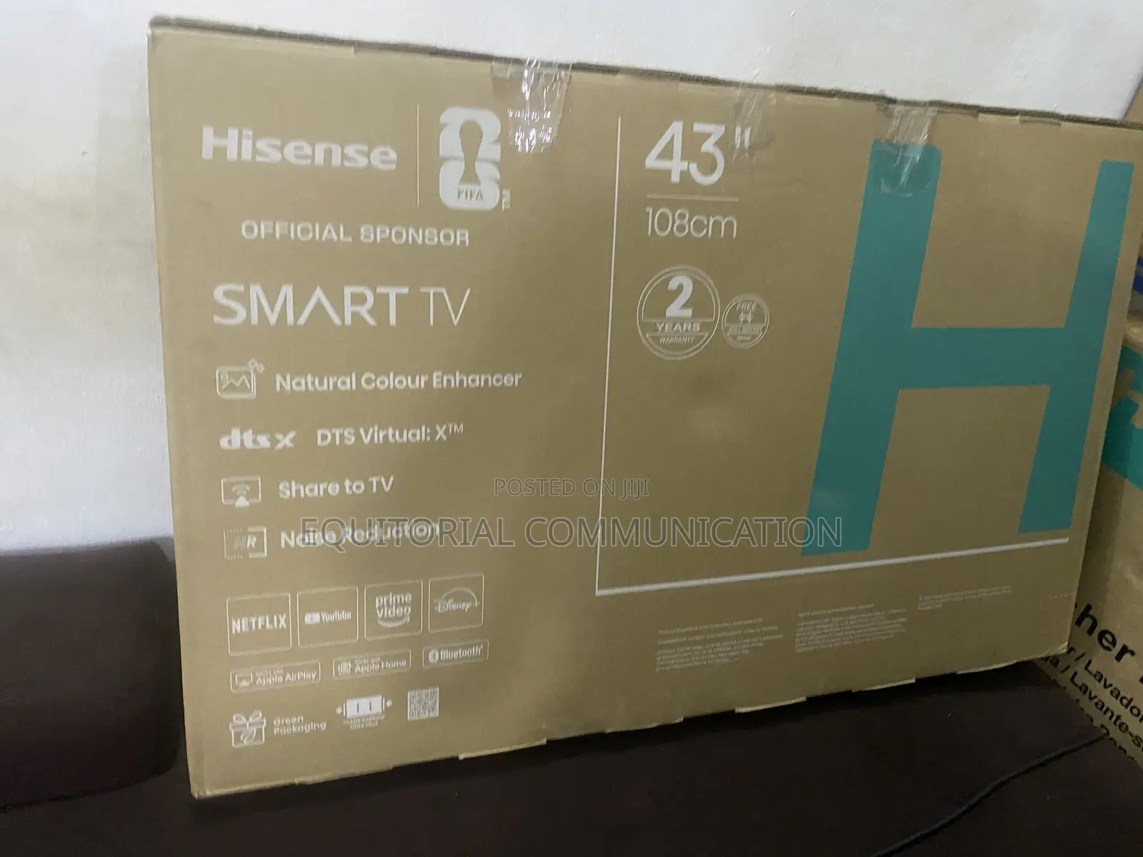 Hisense 43Q50SAVT 43 Inch Digital TV