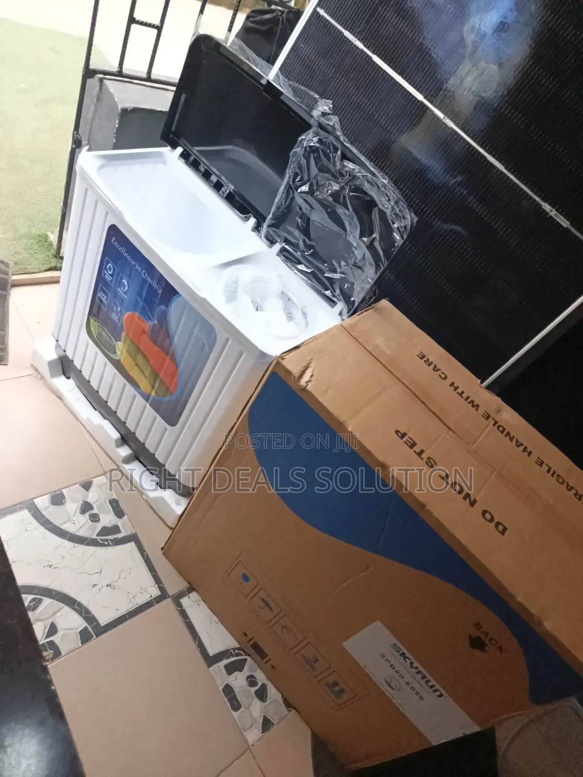 Skyrun 7KG Manual Twin Washer – Convenient Laundry at Home