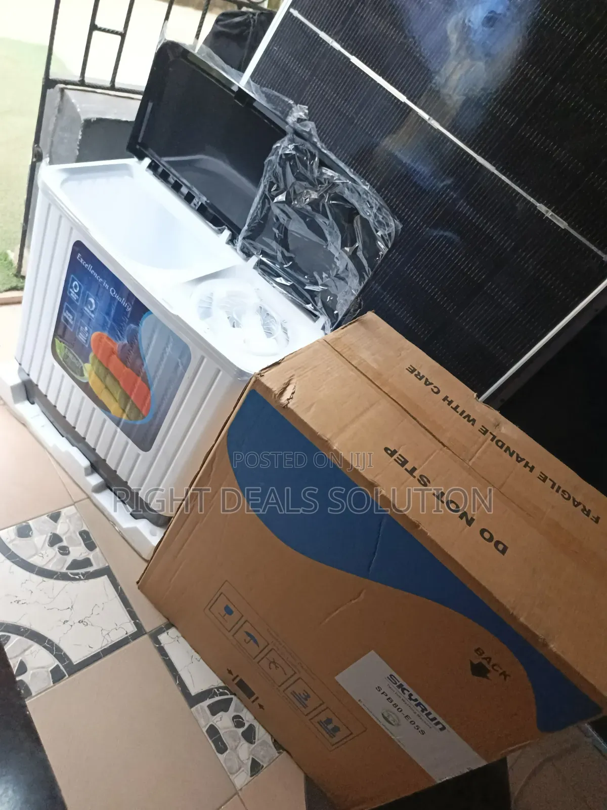 Skyrun 7KG Manual Twin Washer – Convenient Laundry at Home