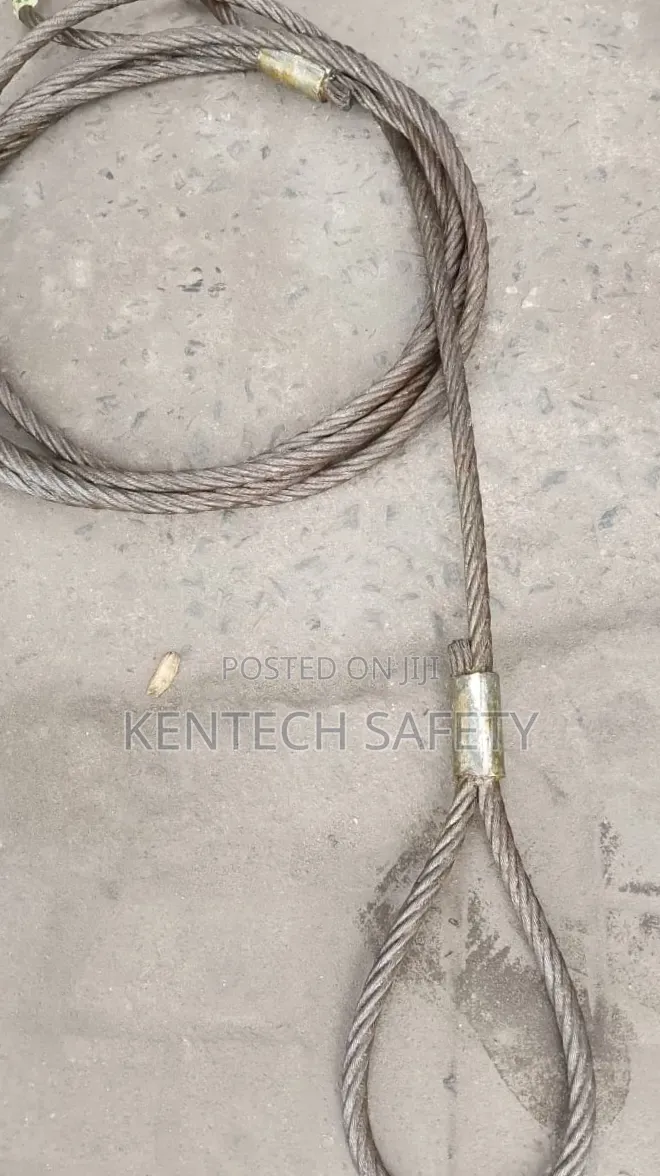 25mm X3mtr Marine and Industrial Wire Sling Eye-Eye Type