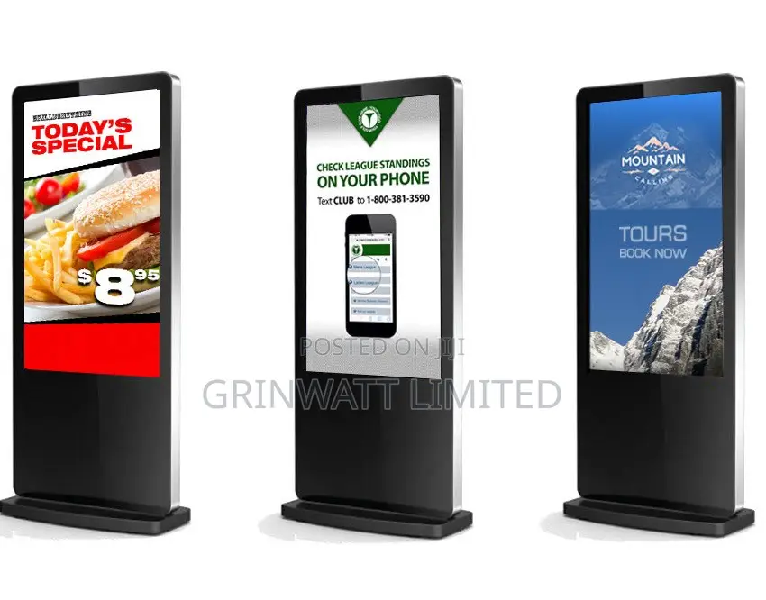 55 Inch Vertical Infrared Touch Screen LCD Digital Signage
