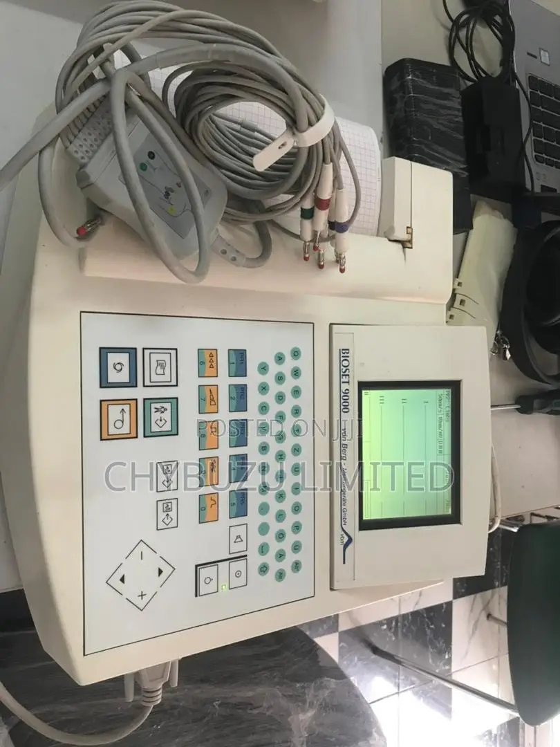 Von Berg BIOSET 9000 ECG Machine – Fully Functional