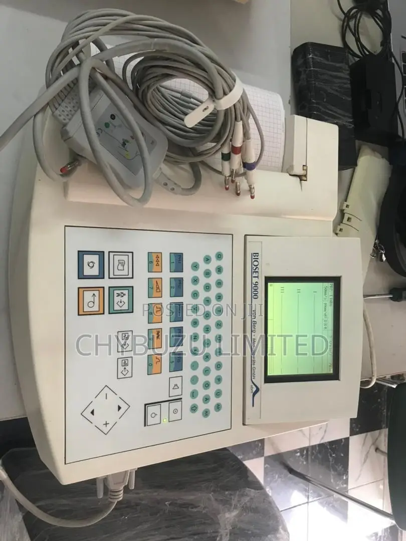 Von Berg BIOSET 9000 ECG Machine – Fully Functional