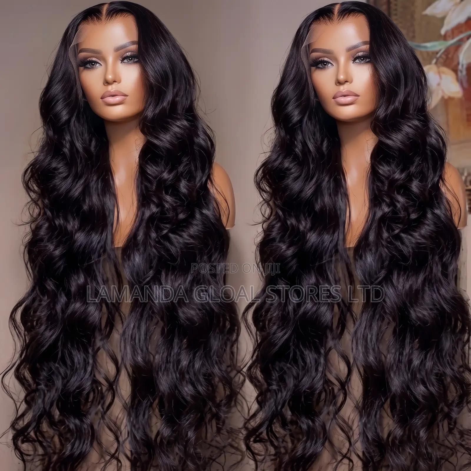 30-Inch Long Body Wave HD Lace Frontal Unit (Natural Black)