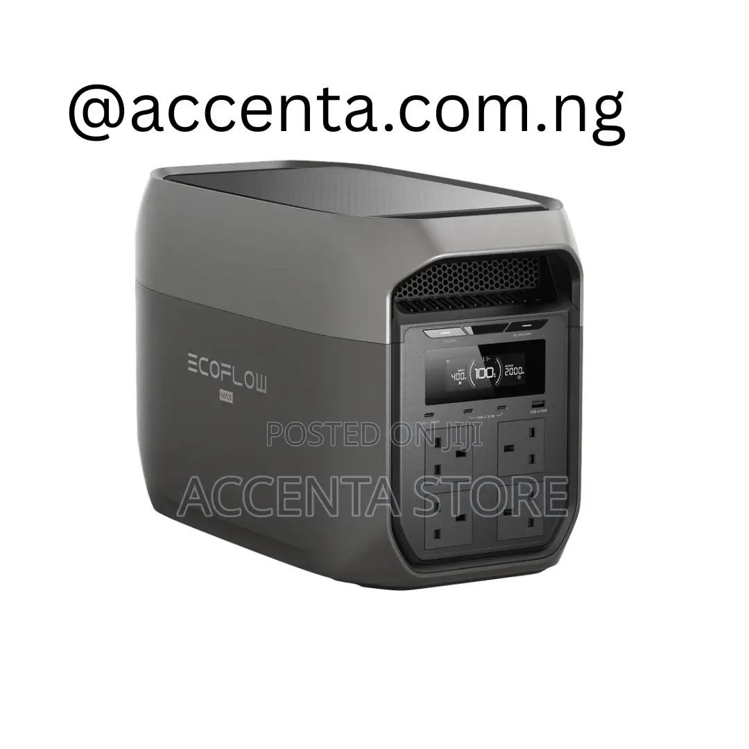 EcoFlow DELTA 3 Max Solar Generator in Nigeria – 2048Wh