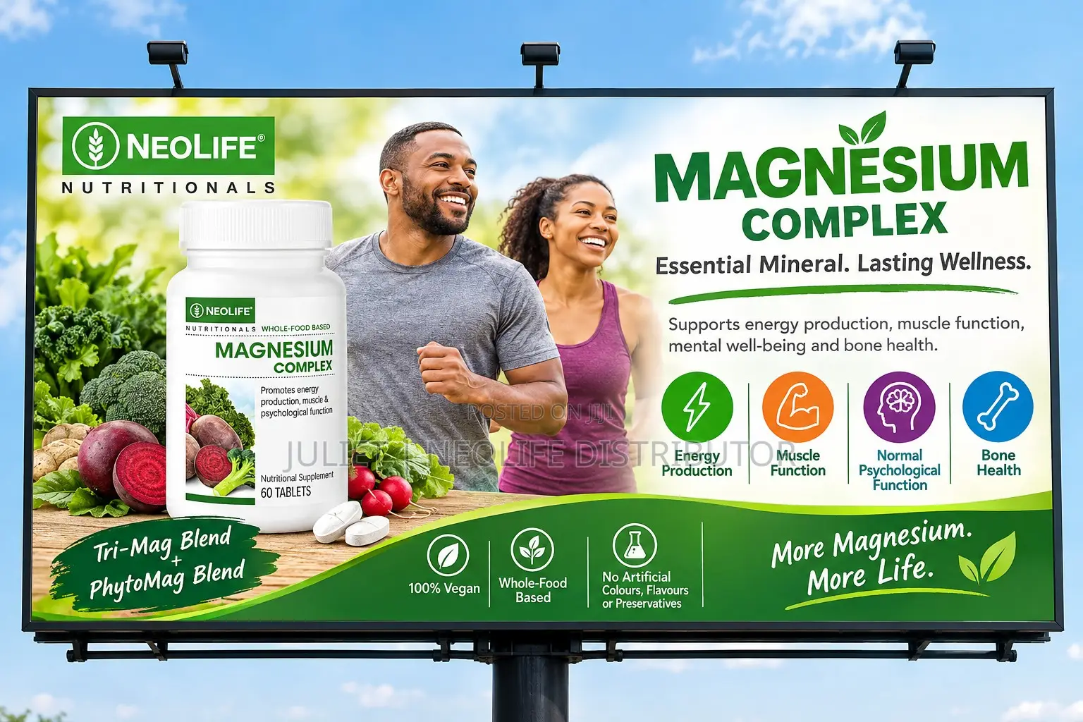 Neolife Magnesium Complex - Muscle Nerve Relief, Better Sleep - Owerri