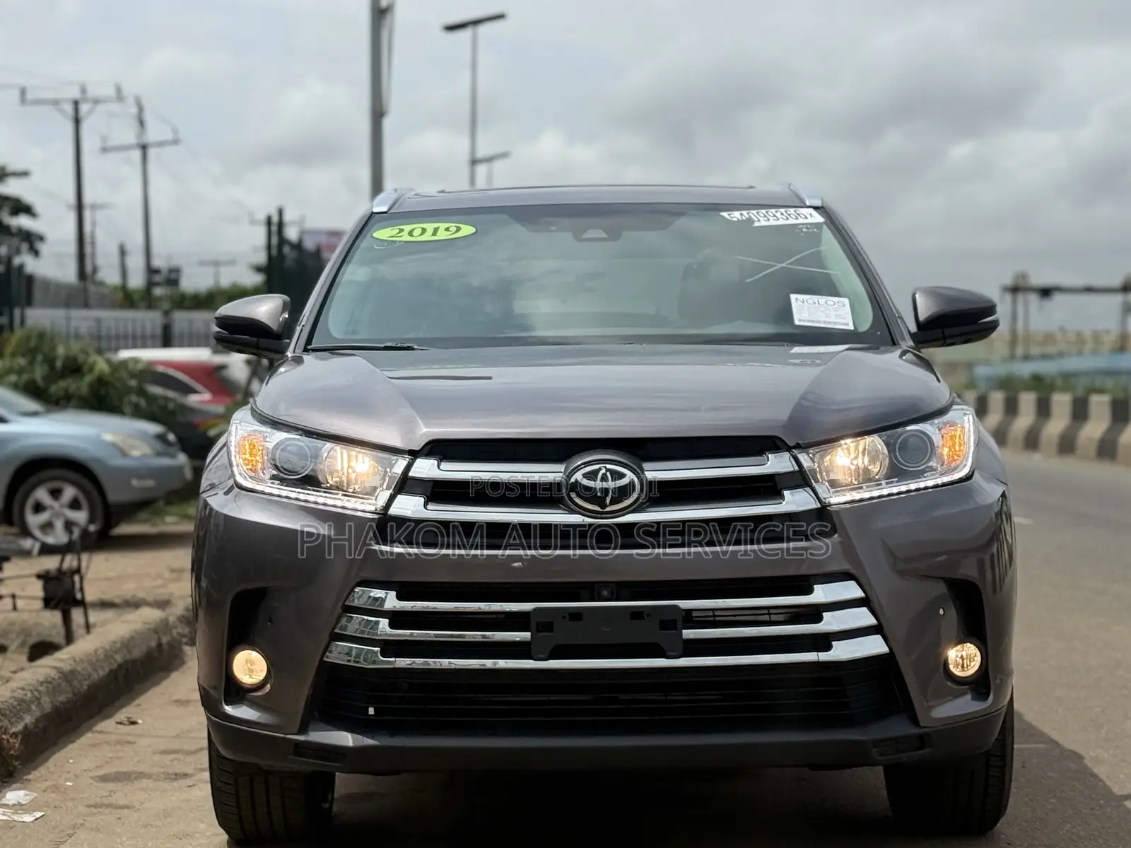Toyota Highlander Limited Platinum 2019 Gray